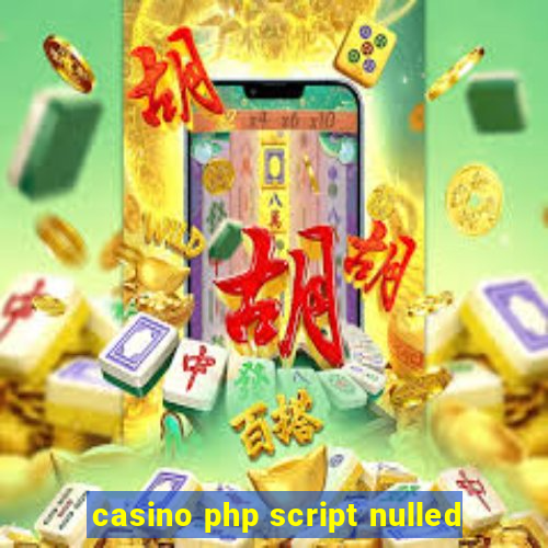 casino php script nulled